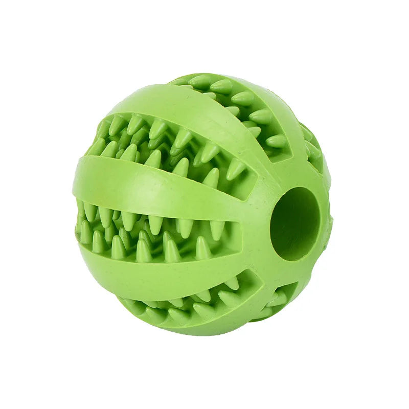 Interactive Dog Treat Dispensing Ball Toy
