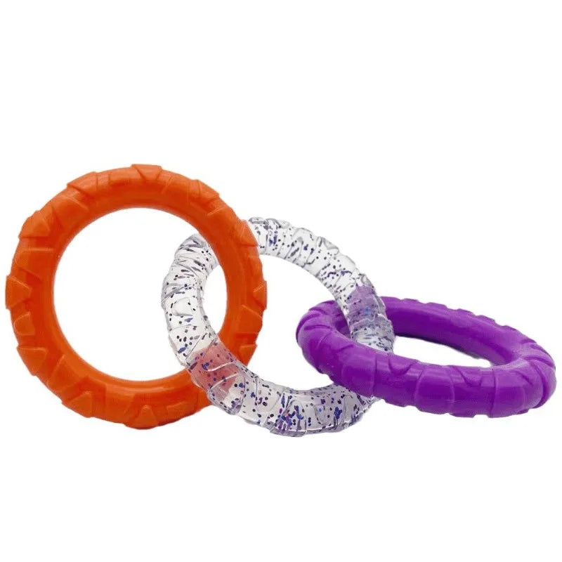 Interactive Dog Pull Rings Toy