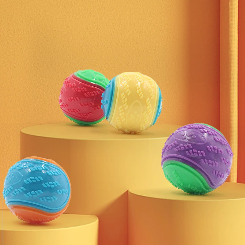 Interactive Squeaky TPR Dog Ball Toy