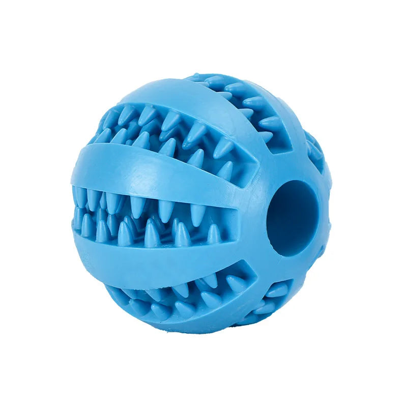 Interactive Dog Treat Dispensing Ball Toy