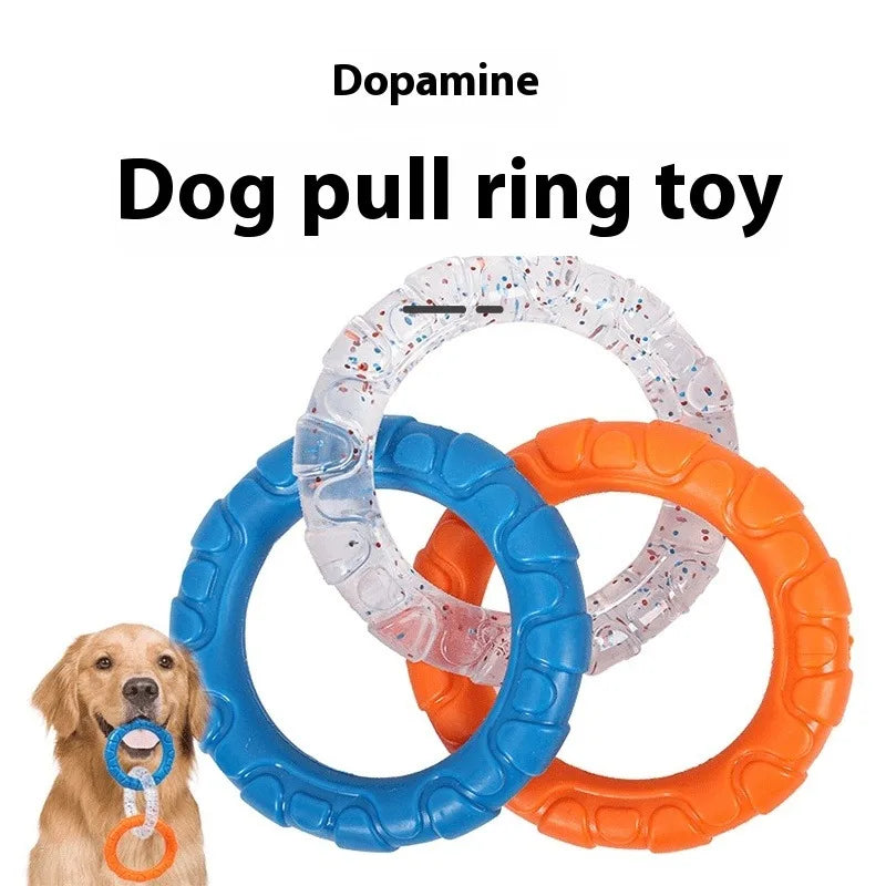 Interactive Dog Pull Rings Toy
